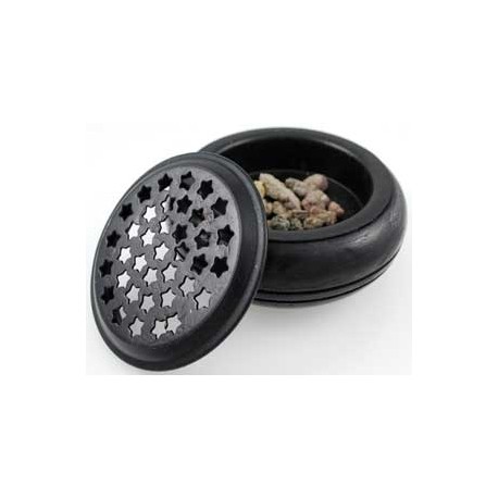 Starry Screen Black Charcoal Burner