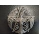 Crescent Raven Pentacle Plaque